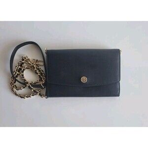 Tory Burch Parker Chain Wallet Shoulder Handbag Crossbody Bag Detachable Chain